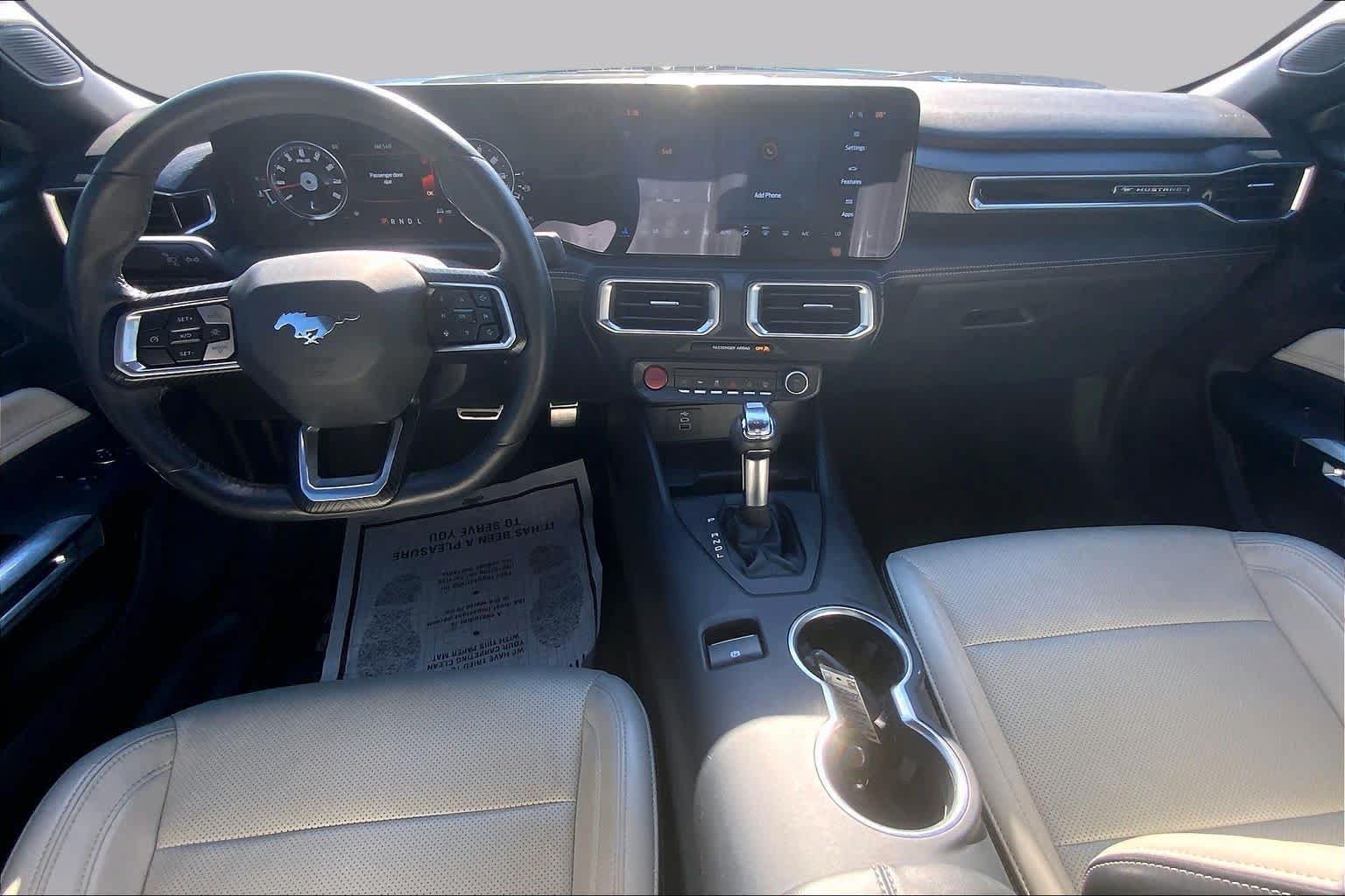 Certified 2024 Ford Mustang Premium w/ Mustang Nite Pony Package RWD image 15