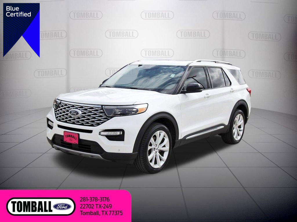 Certified 2024 Ford Explorer Platinum w/ Technology Package AWD/4WD image 1