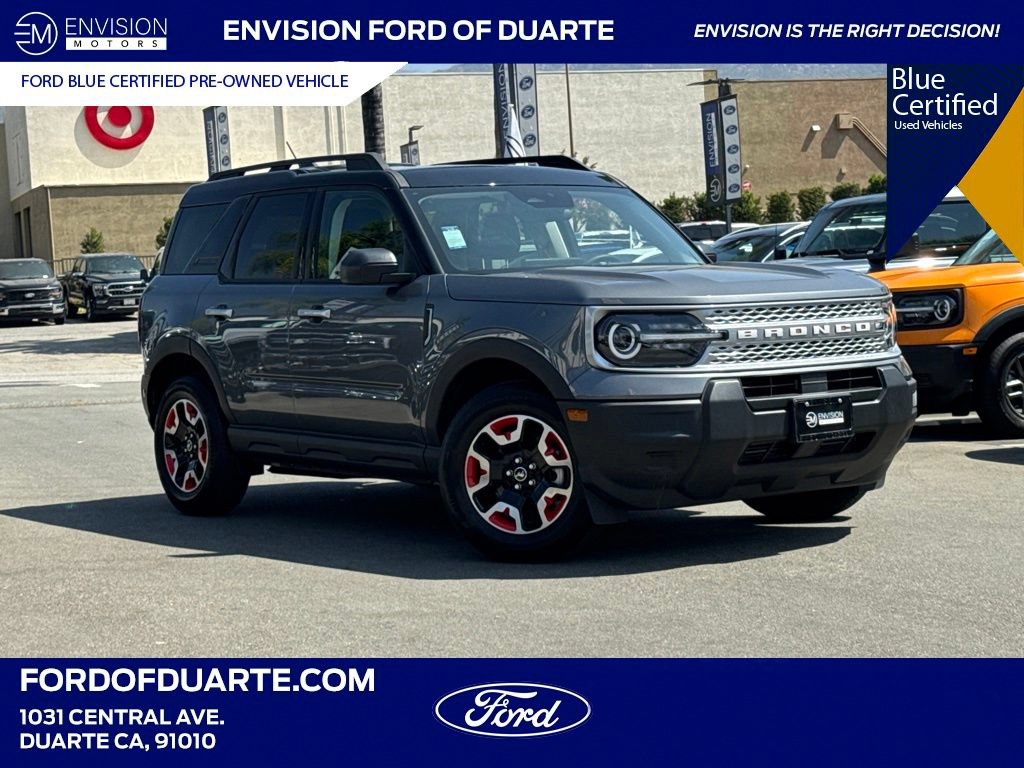 Certified 2025 Ford Bronco Sport Free Wheeling