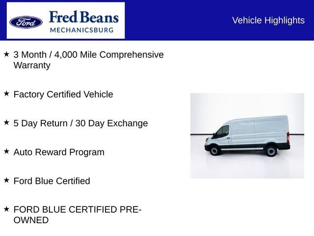 Certified 2024 Ford Transit 250 148 Medium Roof RWD image 7
