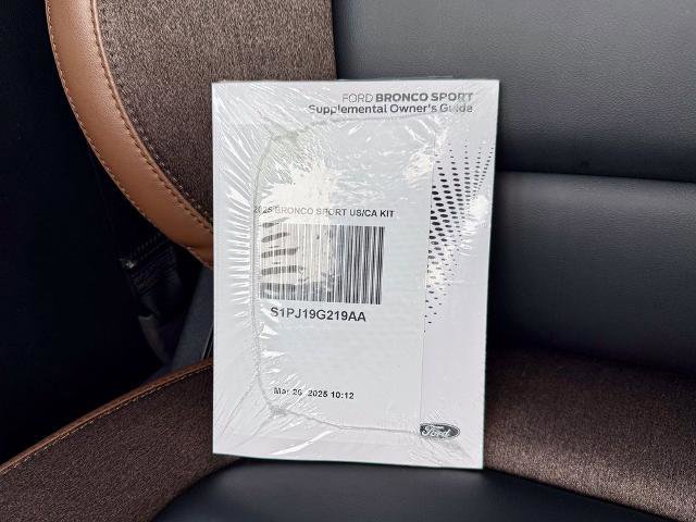 Certified 2025 Ford Bronco Sport Outer Banks w/ Outer Banks Tech Package+ image 34