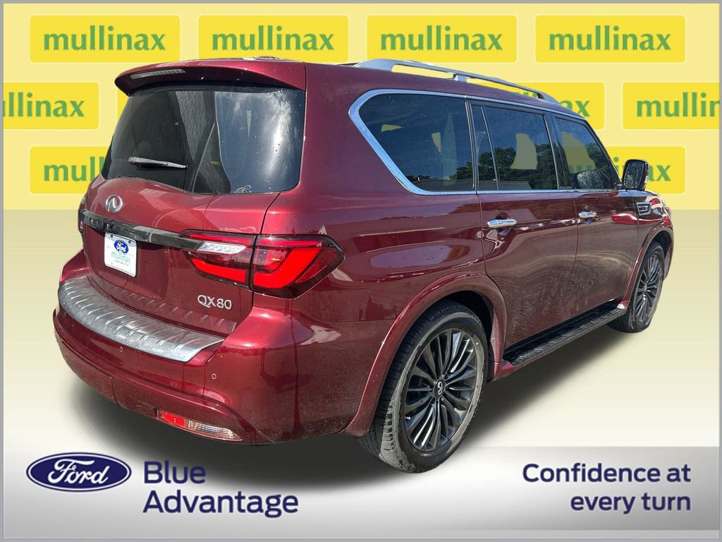 Used 2021 INFINITI QX80 Premium Select w/ Cargo Package RWD video 2