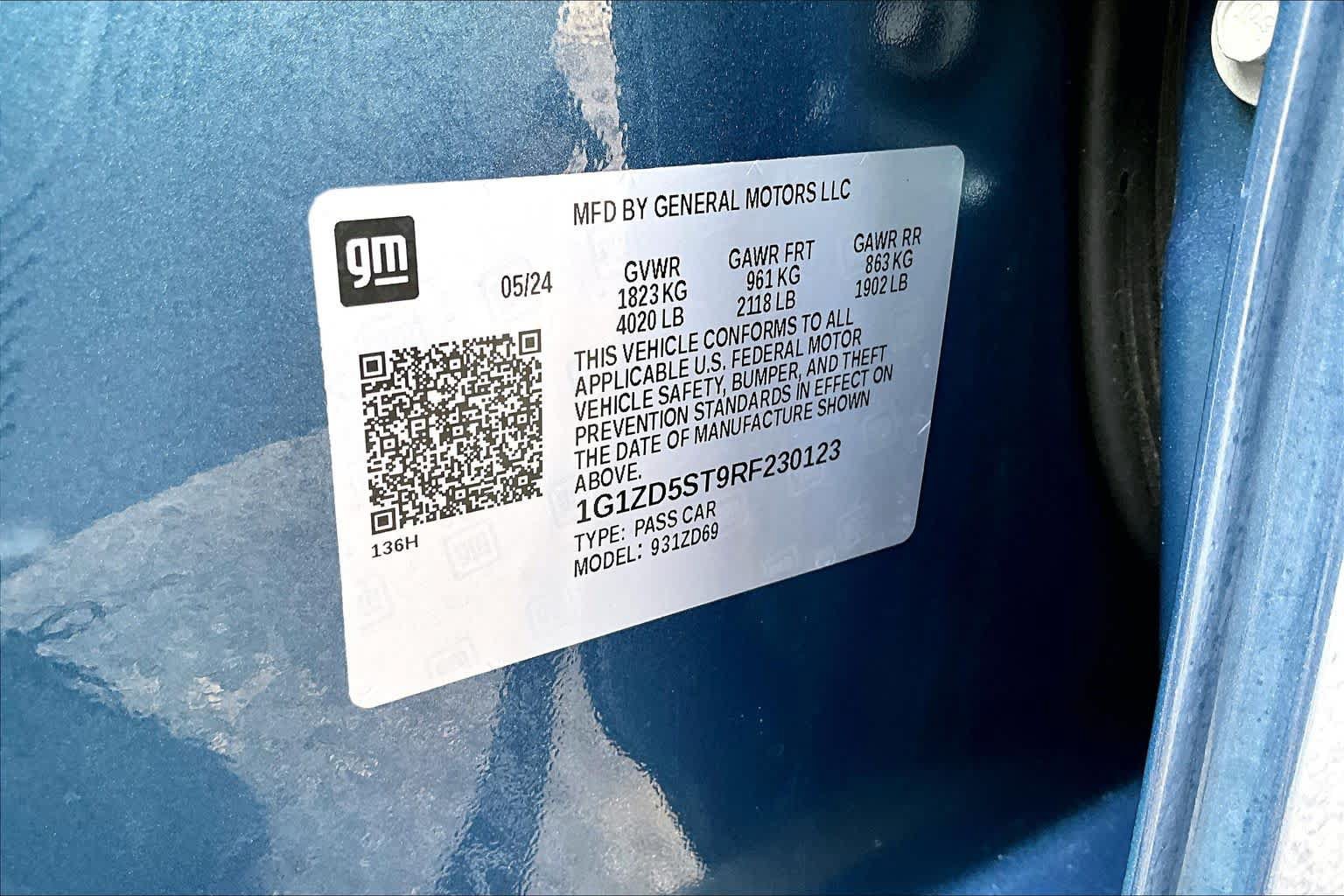Used 2024 Chevrolet Malibu LT FWD image 34