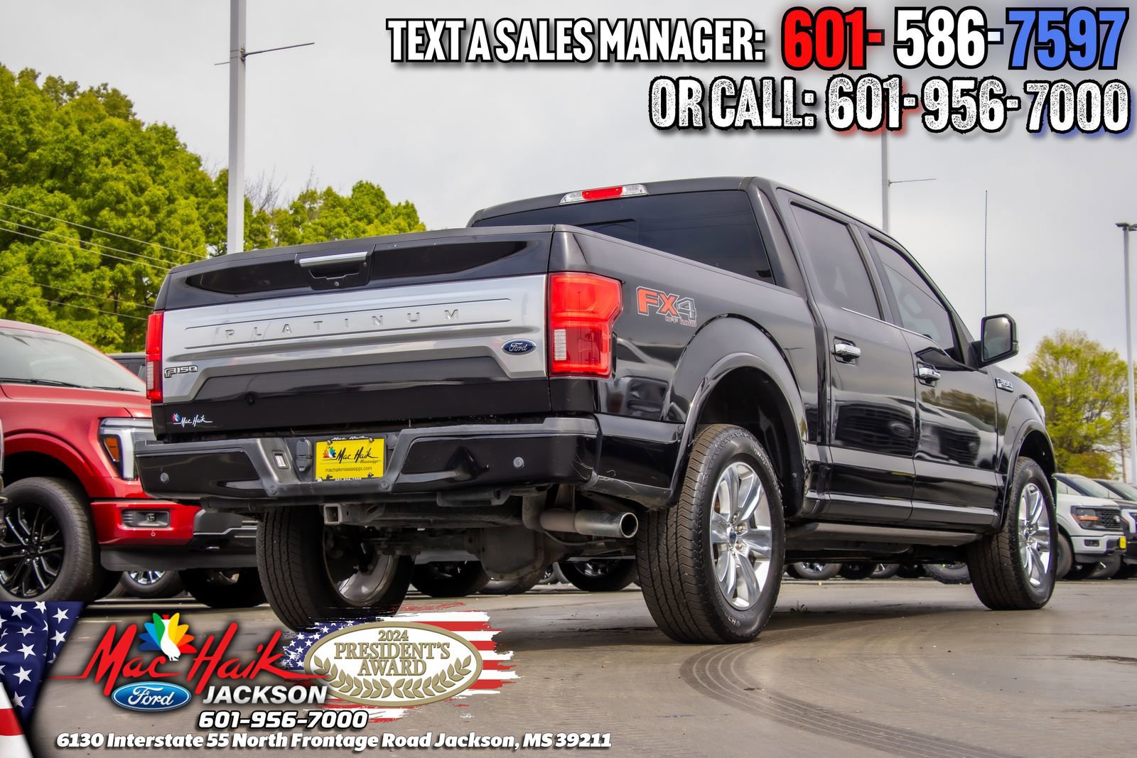 Certified 2019 Ford F150 Platinum w/ FX4 Off-Road Package image 3