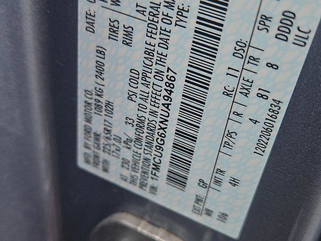 Certified 2022 Ford Escape SE w/ Convenience Package image 11