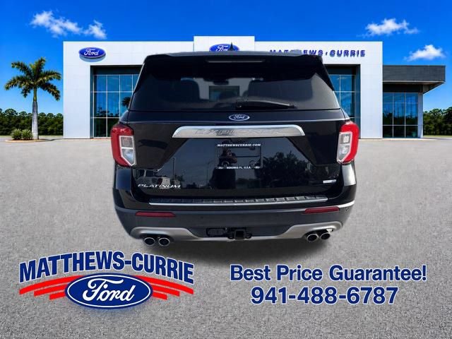 Certified 2020 Ford Explorer Platinum w/ Premium Technology Package AWD/4WD image 5