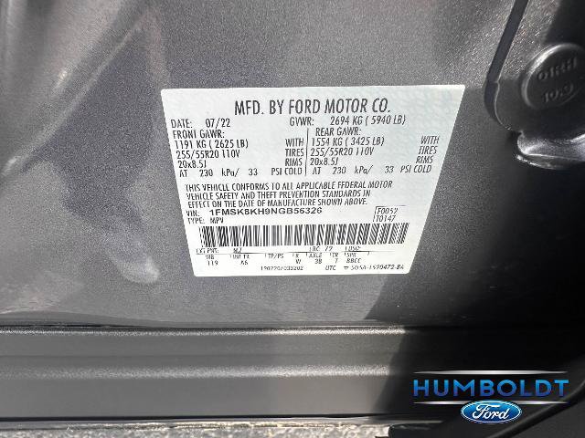 Certified 2022 Ford Explorer ST-Line w/ Class IV Trailer Tow Package AWD/4WD image 32