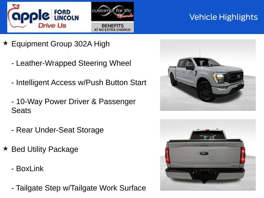 Certified 2022 Ford F150 XLT w/ Equipment Group 302A High image 15