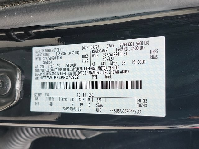Certified 2023 Ford F150 XLT w/ Equipment Group 302A High AWD/4WD image 33