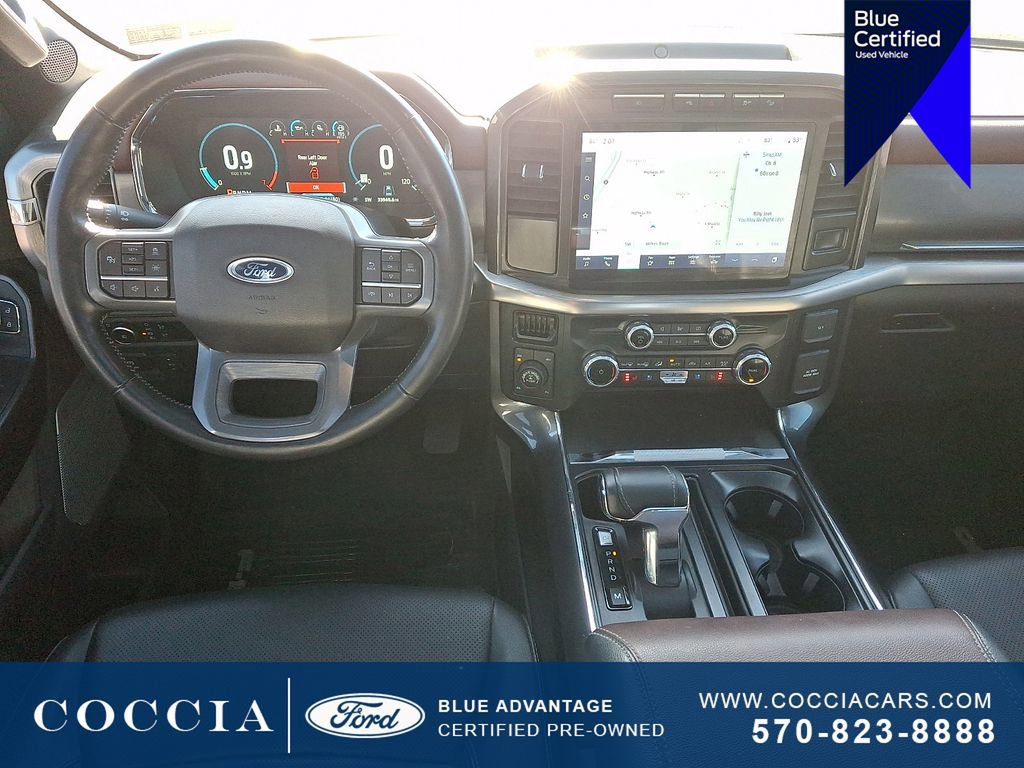 Certified 2023 Ford F150 Lariat w/ Equipment Group 502A High image 11