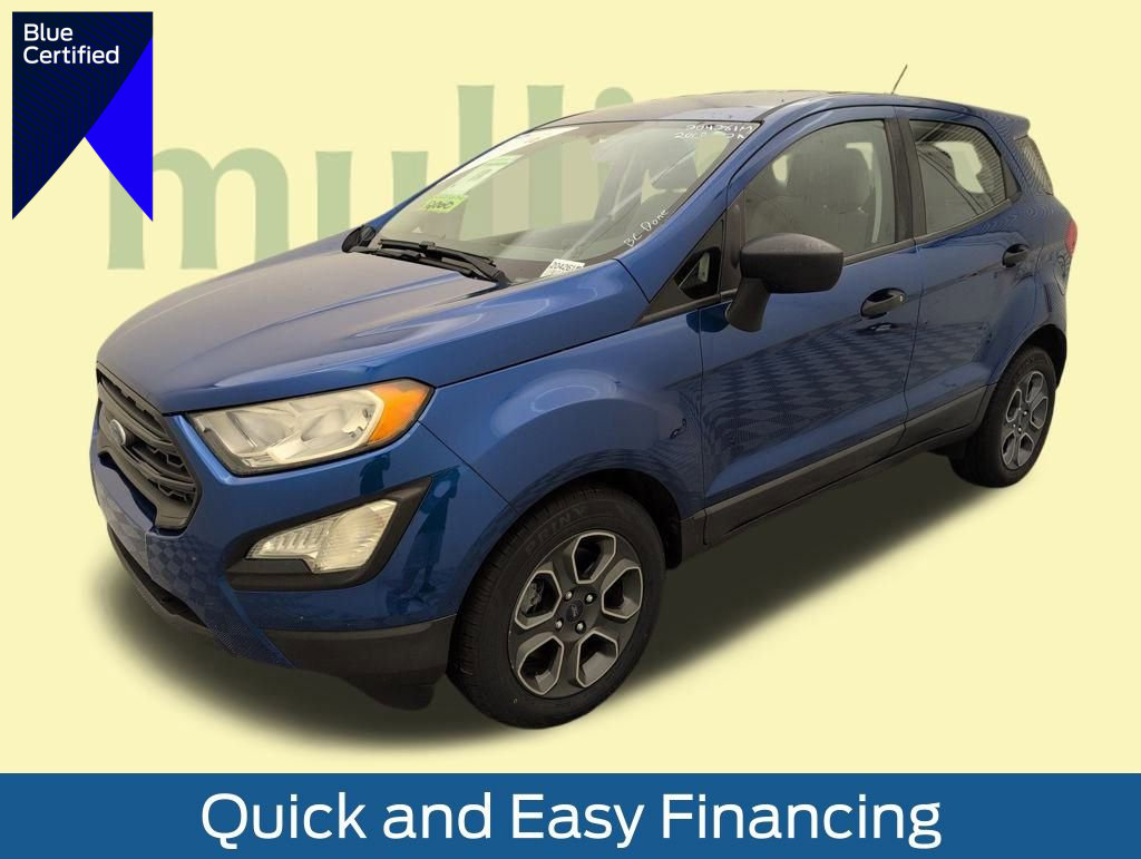 Certified 2018 Ford EcoSport S