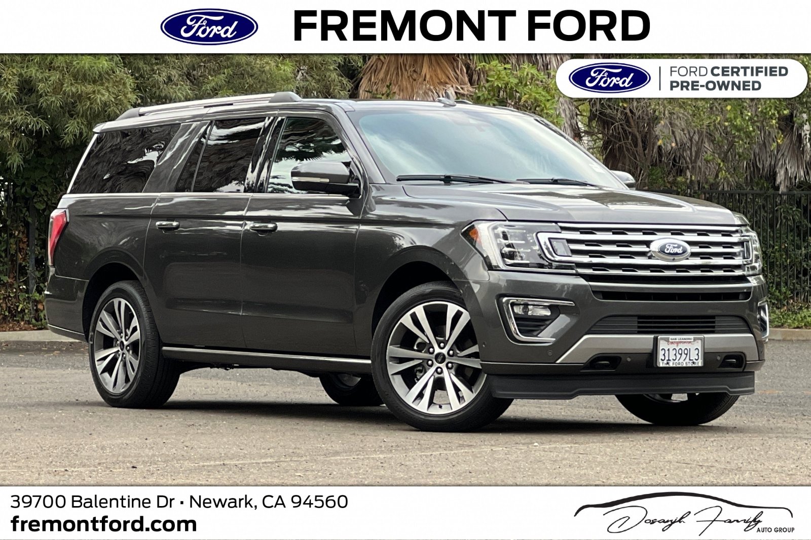 Certified 2021 Ford Expedition Max Limited