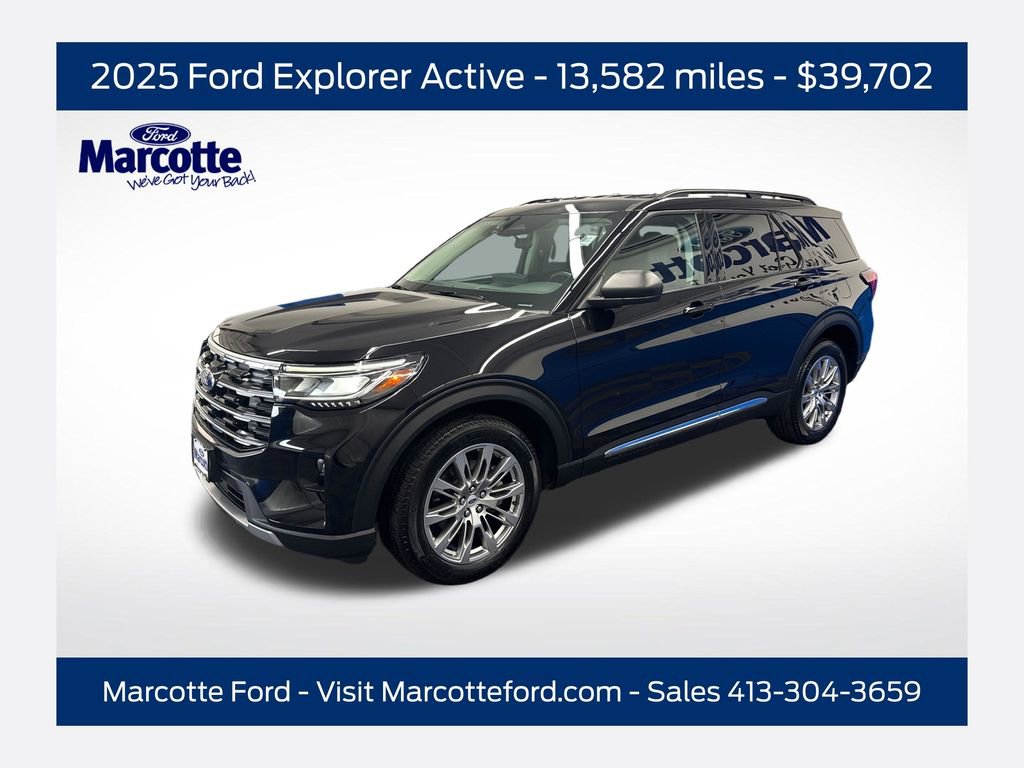 Certified 2025 Ford Explorer Active w/ Active Comfort Package