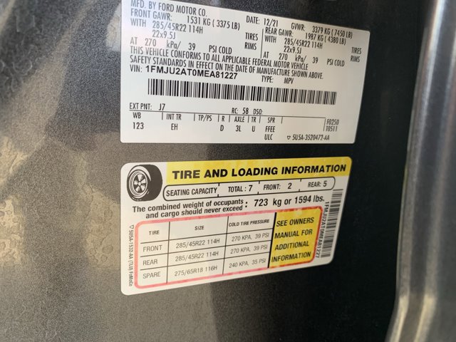 Certified 2021 Ford Expedition Limited image 15