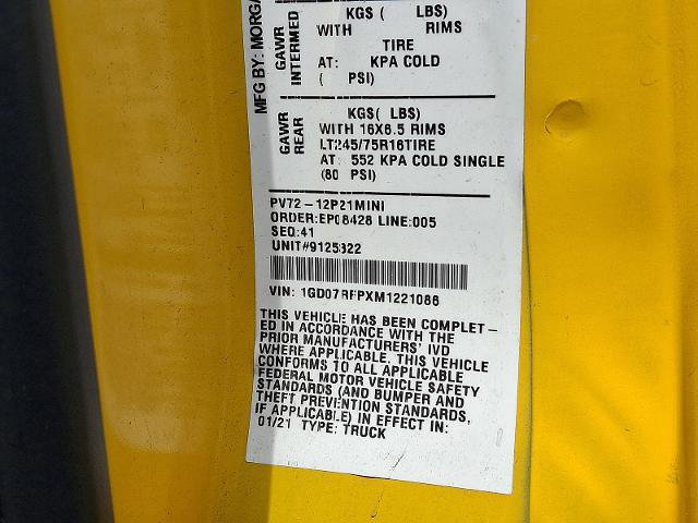 Used 2021 GMC Savana 3500 w/ Power Convenience Package RWD image 23