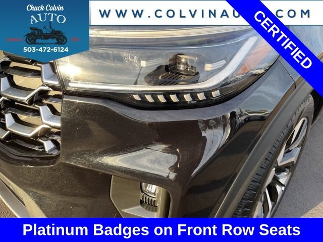Certified 2025 Ford Explorer Platinum w/ LUX Leather Package image 7