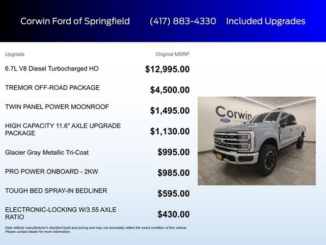 Certified 2025 Ford F250 Lariat w/ Tremor Off-Road Package image 6