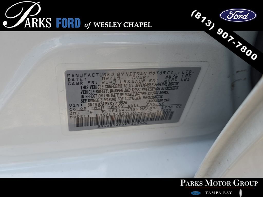 Used 2019 Nissan Sentra SV FWD image 34