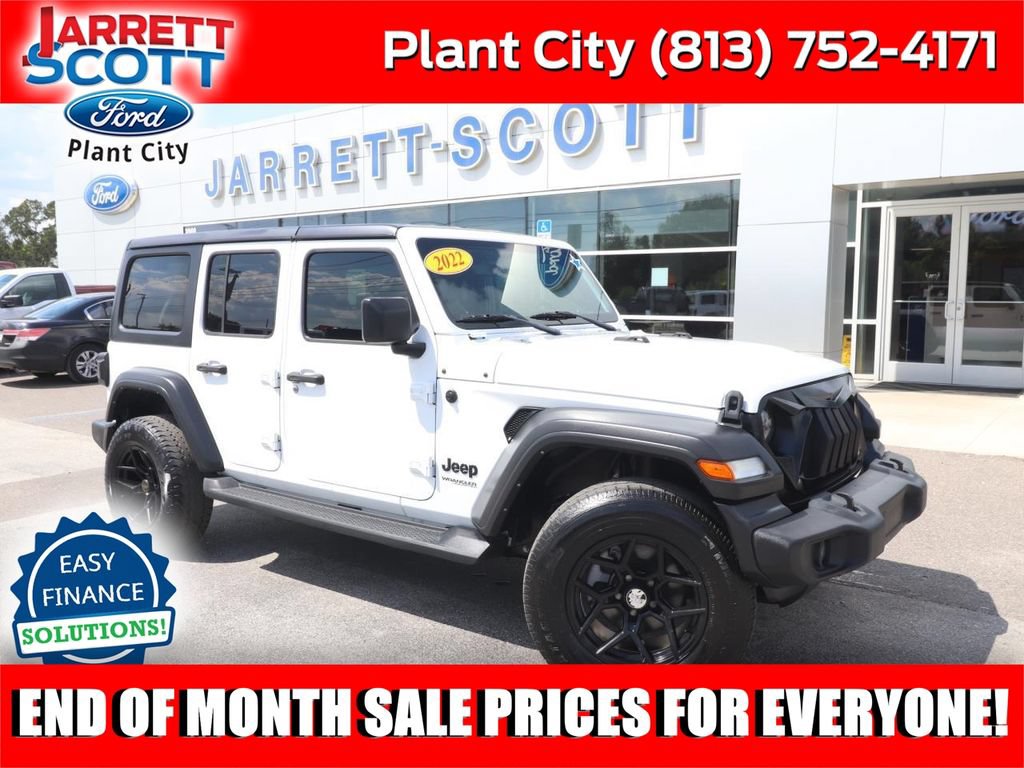 Used 2022 Jeep Wrangler Unlimited Sport
