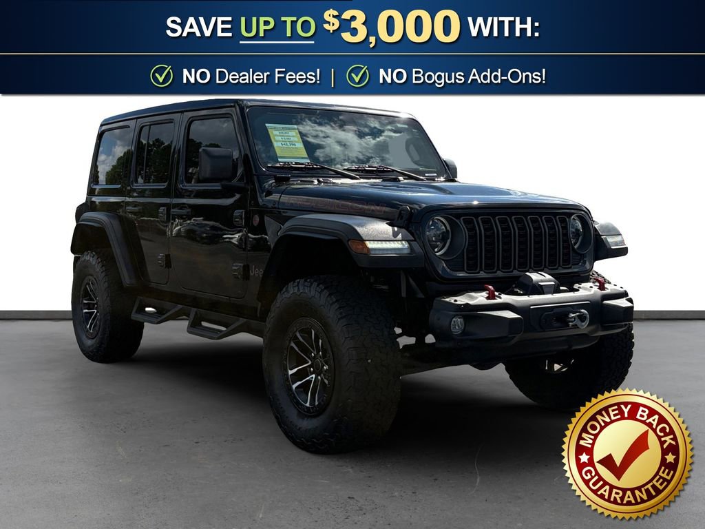 Used 2024 Jeep Wrangler Unlimited Rubicon w/ XTREMEE 35" Tire Package AWD/4WD image 10