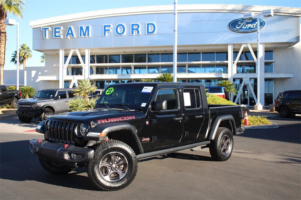 Used 2022 Jeep Gladiator Rubicon w/ LED Lighting Group image 2