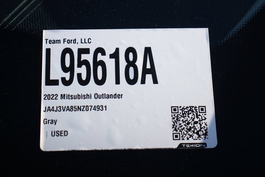 Used 2022 Mitsubishi Outlander SEL FWD image 31