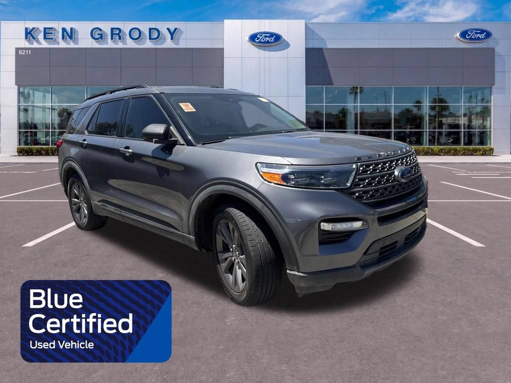 Certified 2021 Ford Explorer XLT w/ Equipment Group 202A
