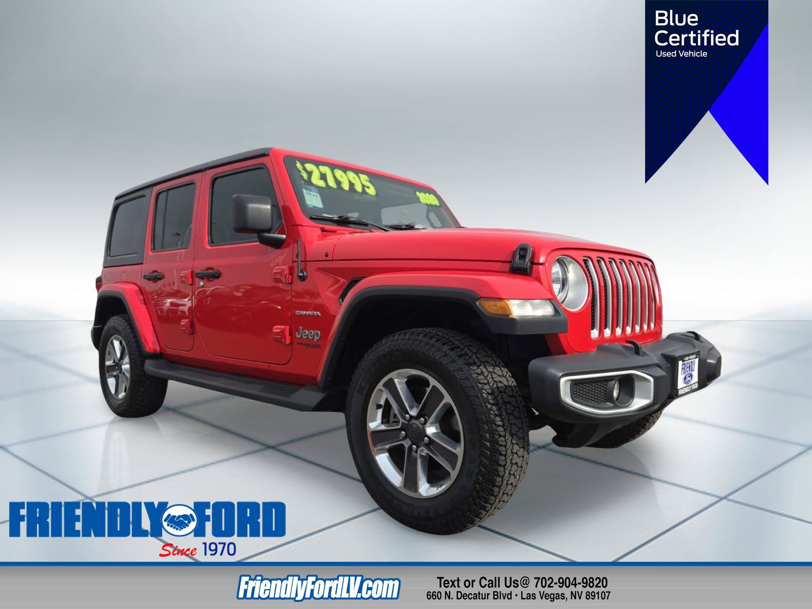 Used 2020 Jeep Wrangler Unlimited Sahara AWD/4WD image 1