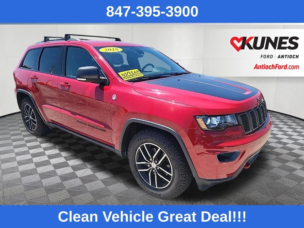 Used 2018 Jeep Grand Cherokee Trailhawk AWD/4WD image 10