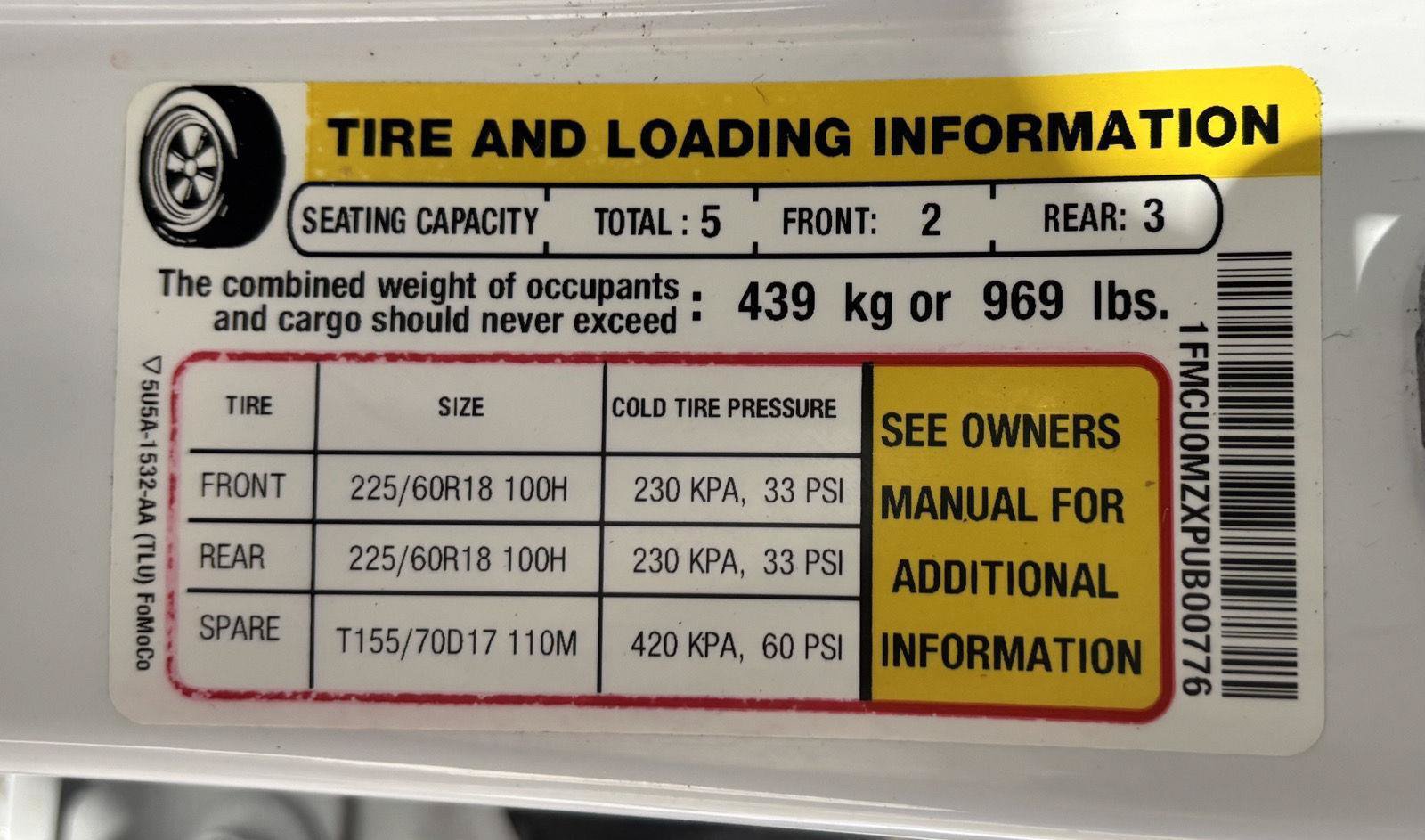Certified 2023 Ford Escape ST-Line w/ Equipment Group 301A FWD image 43