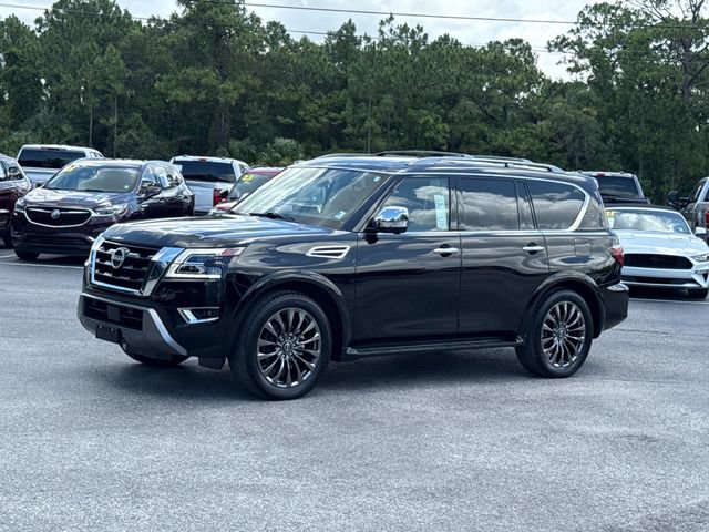Used 2023 Nissan Armada Platinum w/ Captain's Chairs Package AWD/4WD image 14