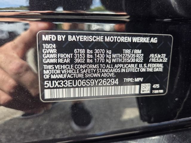 Used 2025 BMW X5 M60i w/ Parking Assistance Package AWD/4WD image 21