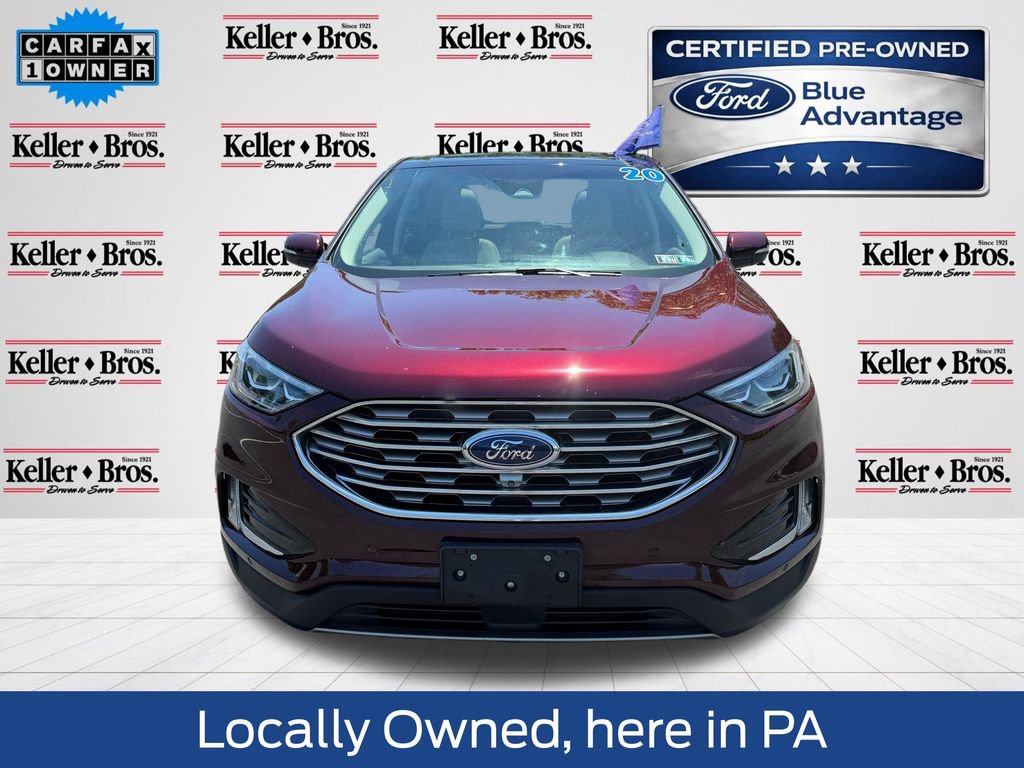 Certified 2020 Ford Edge Titanium w/ Equipment Group 301A AWD/4WD image 2