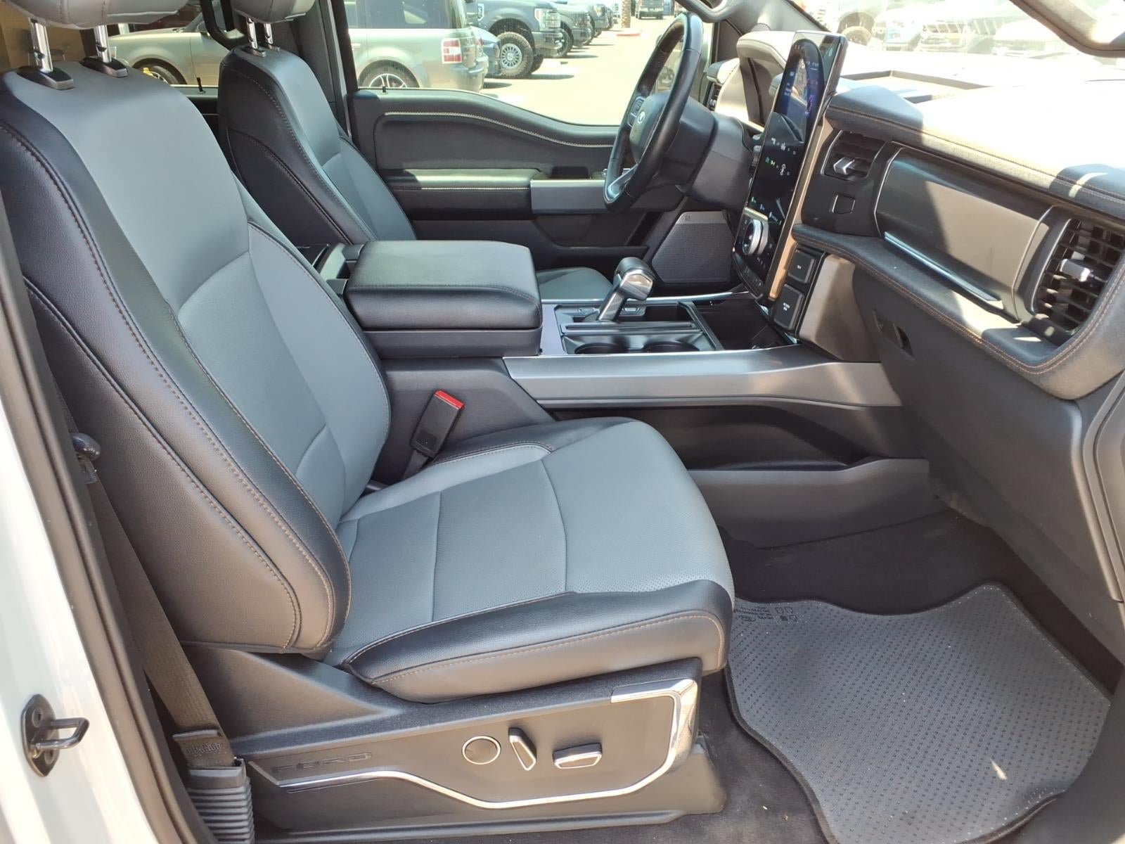 Certified 2023 Ford F150 Lightning Lariat w/ Tow Technology Package AWD/4WD image 11