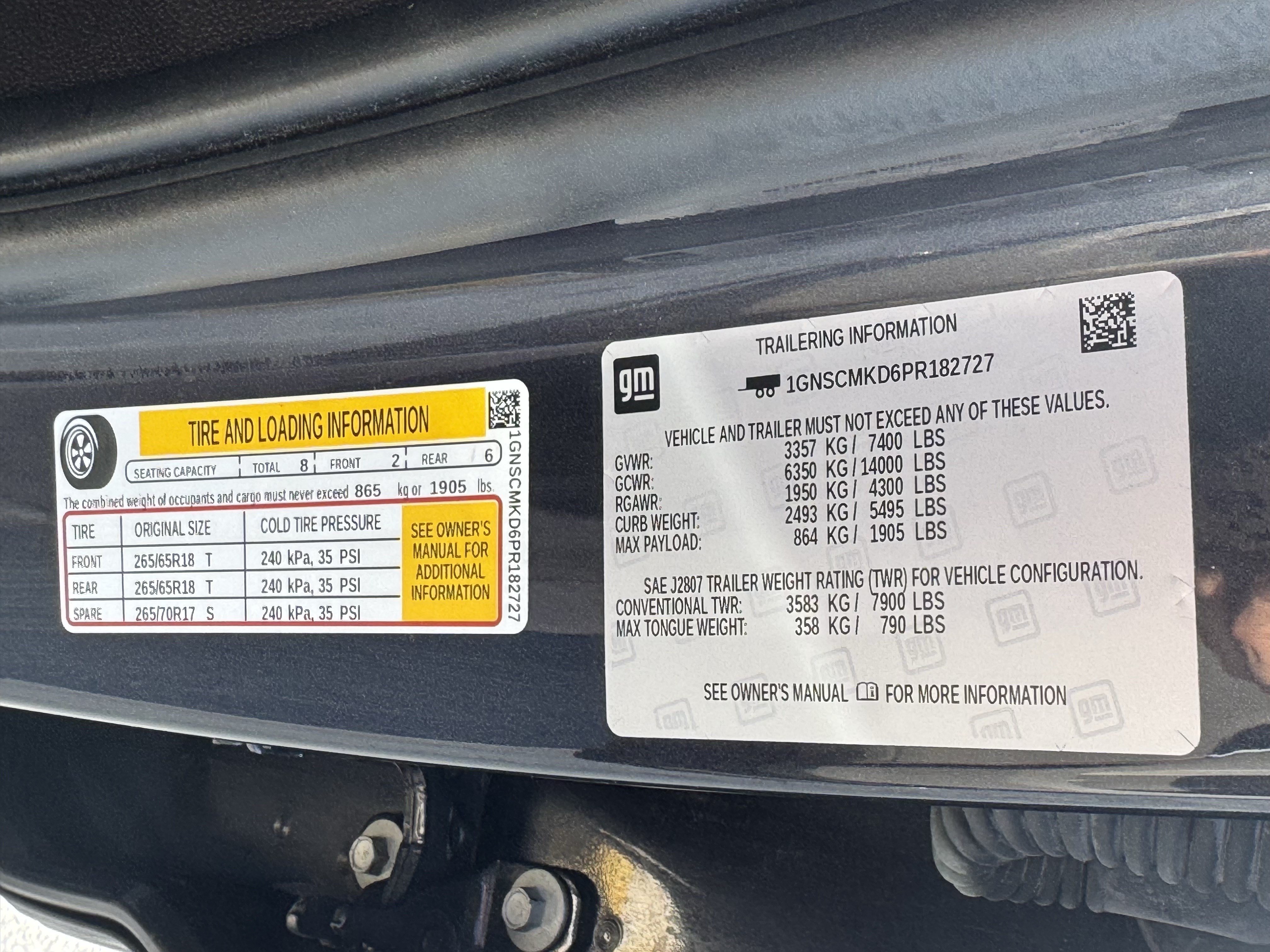 Used 2023 Chevrolet Tahoe LS w/ Driver Alert Package RWD image 36