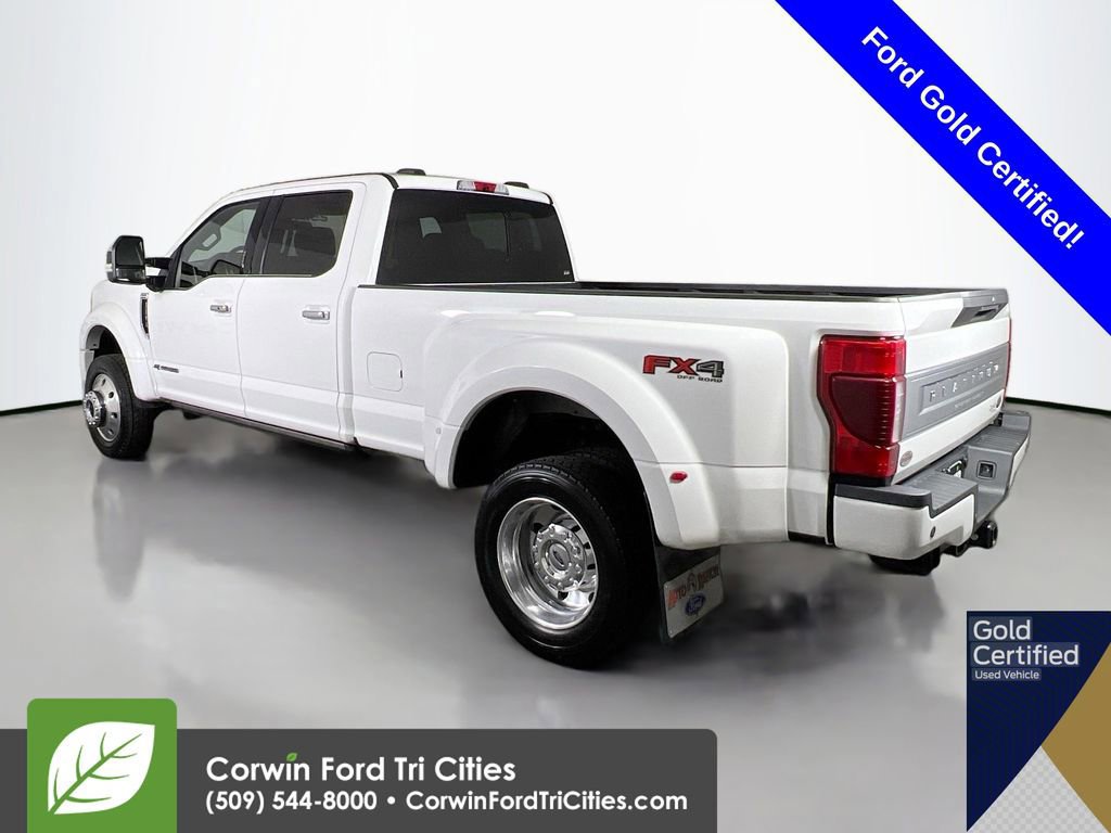 Certified 2022 Ford F450 Platinum w/ FX4 Off-Road Package AWD/4WD video 3