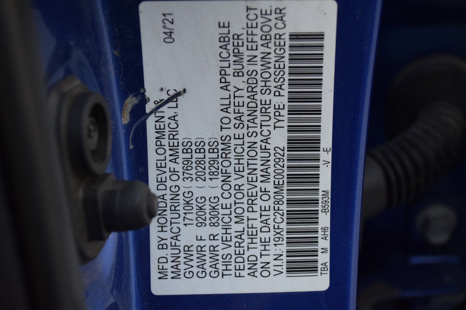 Used 2021 Honda Civic Sport image 26