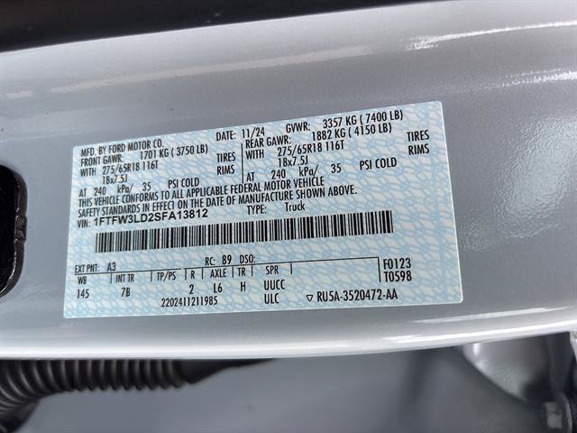 Certified 2025 Ford F150 XLT w/ Equipment Group 302A MID AWD/4WD image 21