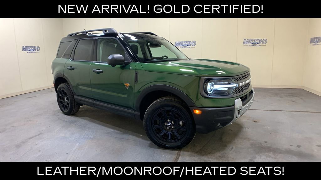Certified 2025 Ford Bronco Sport Badlands w/ Badlands Tech Package