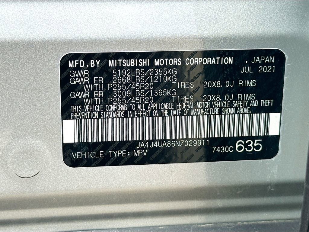 Used 2022 Mitsubishi Outlander SE AWD/4WD image 24