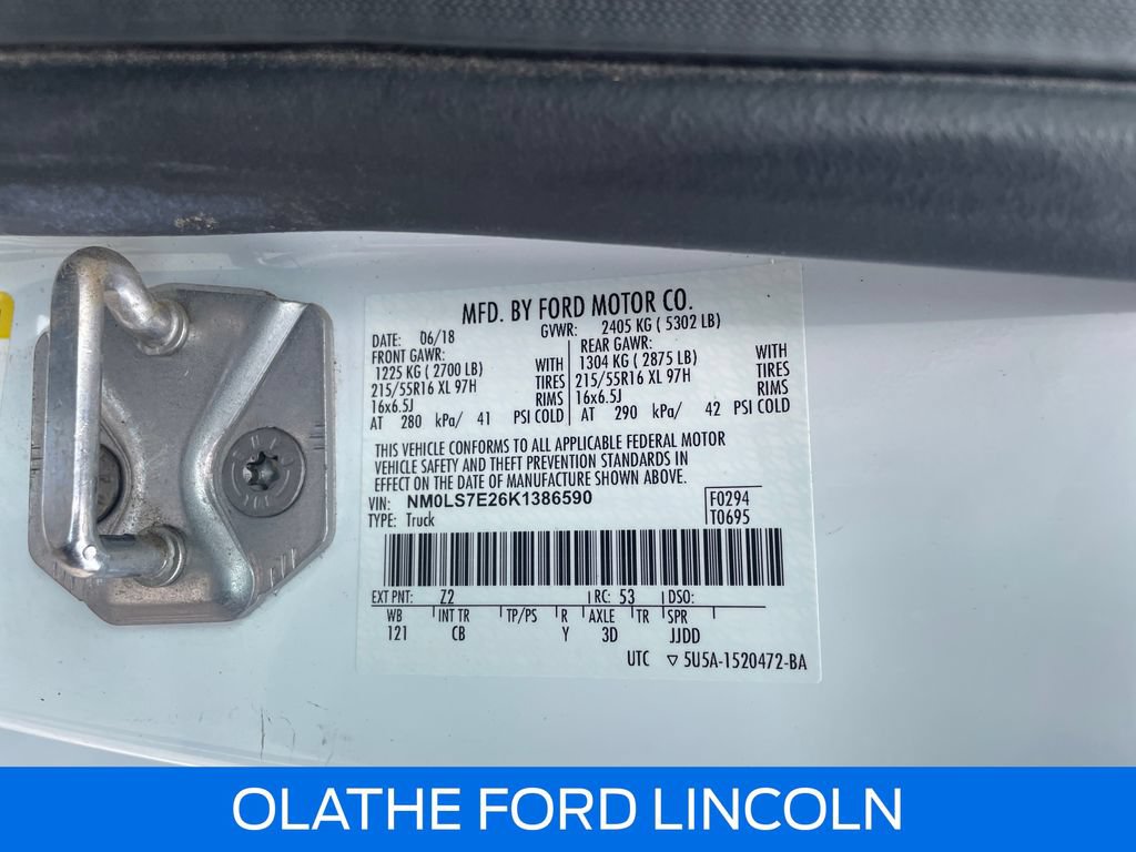 Certified 2019 Ford Transit Connect XL FWD image 22