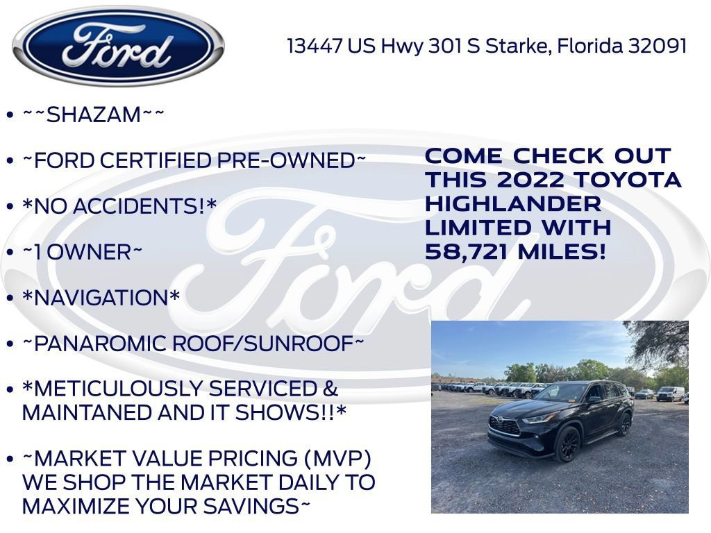 Used 2022 Toyota Highlander Limited image 9