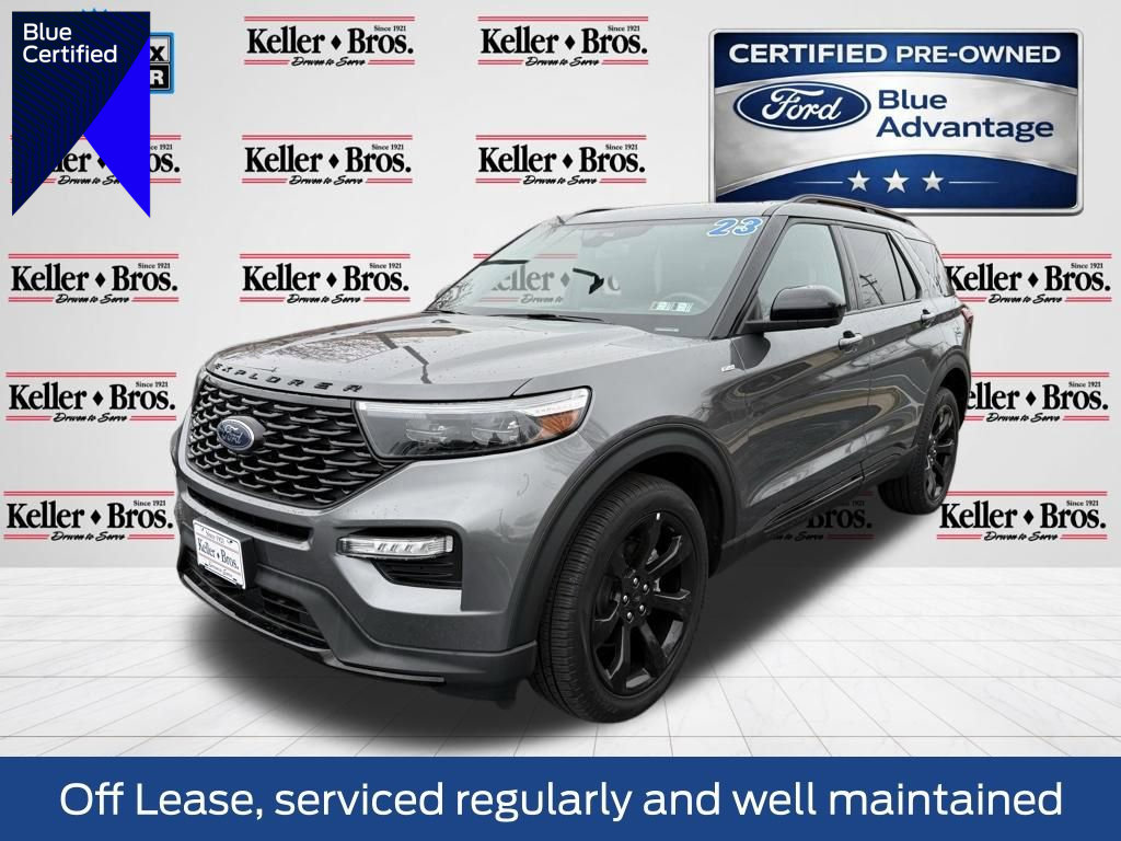 Certified 2023 Ford Explorer ST-Line w/ Class IV Trailer Tow Package image 1