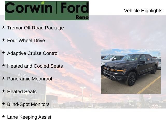 Certified 2024 Ford F150 Tremor w/ Equipment Group 402A High AWD/4WD image 6