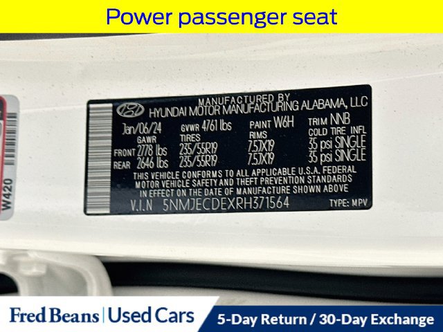 Used 2024 Hyundai Tucson Limited AWD/4WD image 40