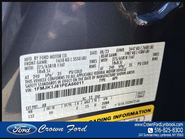 Certified 2023 Ford Expedition Max XLT AWD/4WD image 21