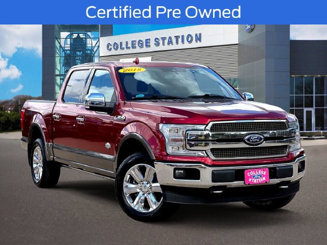 Certified 2018 Ford F150 King Ranch w/ Equipment Group 601A Luxury