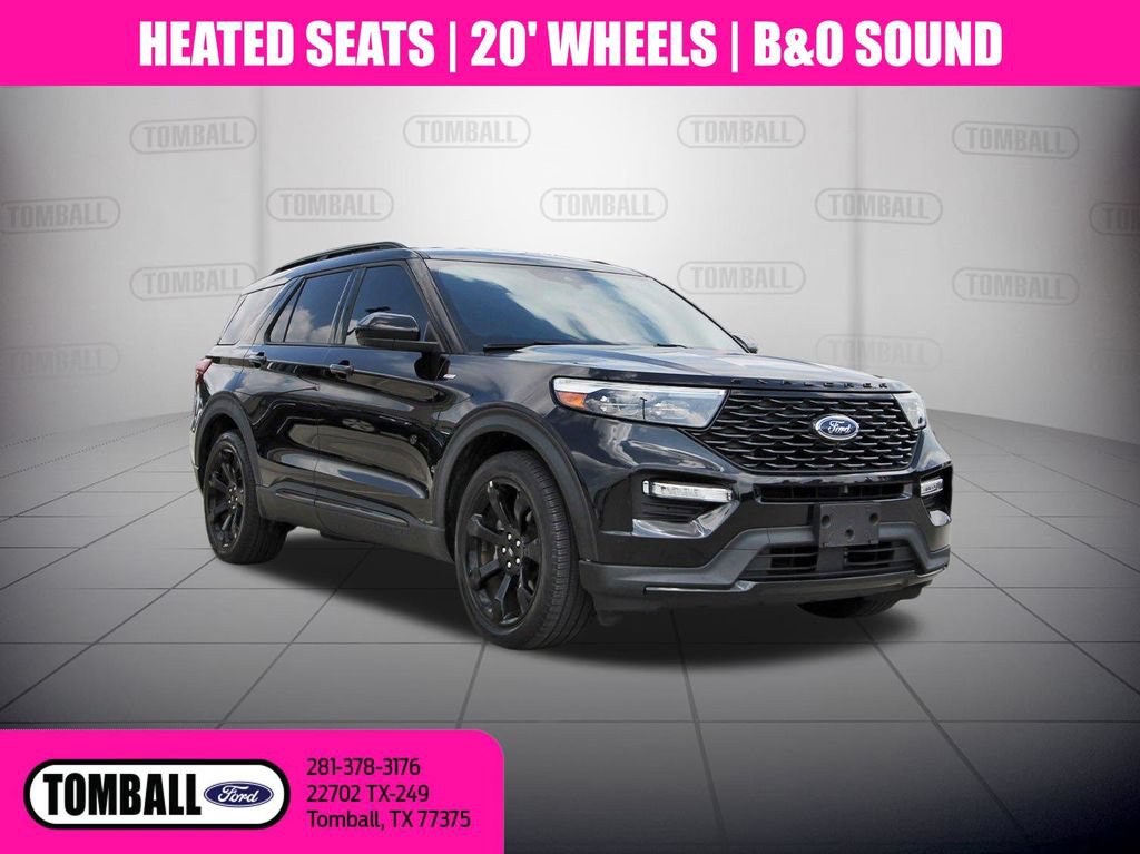 Certified 2023 Ford Explorer ST-Line w/ Class IV Trailer Tow Package