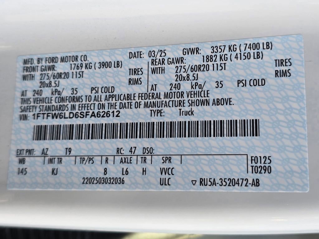 Certified 2025 Ford F150 King Ranch AWD/4WD image 34