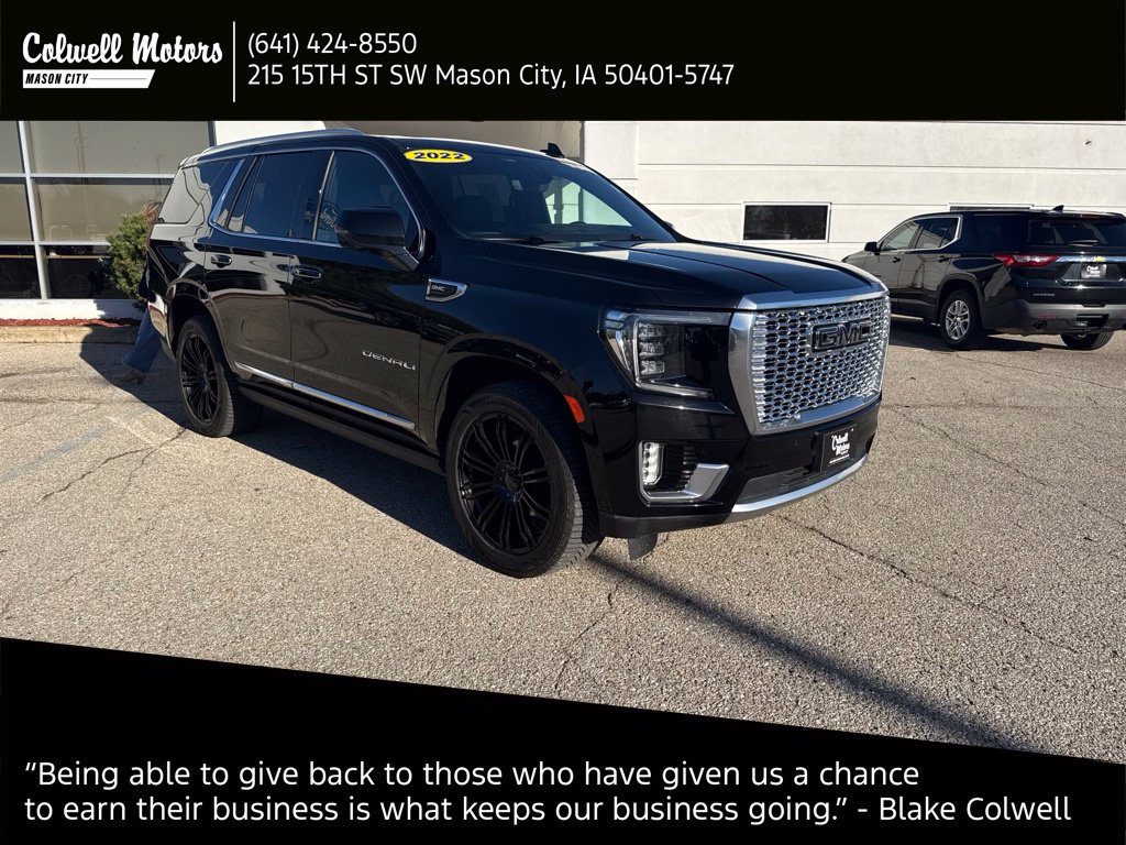 Used 2022 GMC Yukon Denali w/ Advanced Technology Package AWD/4WD image 1